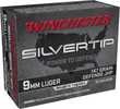 9mm Luger 20 Rounds Ammunition Winchester 147 Grain Hollow Point