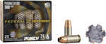 9mm Luger 20 Rounds Ammunition Federal Cartridge 124 Grain Jacketed Hollow Point
