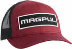 Magpul Mag1104-604 Wordmark Patch Trucker Hat Charcoal Gray/Black