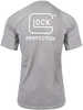 Glock Perfection Gray Small Short Sleeve Shirt