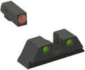 Meprolight Hyper Bright Night Sights For Canik TP Series Tritium Orange /Green