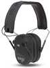 Radians Vertex Electronic Muff 85 Db Over The Head Black Ear Cups With Headband