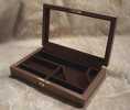 Cimarron Glass Top Walnut Display Case - Pocket Model