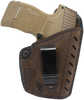 Versacarry Comfort Flex Deluxe Distressed Brown Buffalo Leather IWB Sig P365 Right Hand
