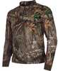 Scentlok Shirt Savanna Aero Attack 1/4 Zip X-large Rt-edge