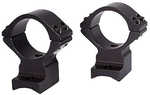 Riton Optics X1L Scope Ring Set Picatinny/Weaver Low 1" Diameter 9mm High Matte Black