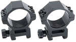 Riton Optics X30M Scope Ring Set Picatinny/Weaver Medium 30mm Diameter 14mm High Matte Black