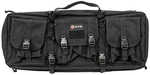 G-Outdoors Inc. Tactical Double Rifle Case Black 28" 600 Denier Polyester GPS-DRC28