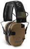 Link to Walker's GWP-RSEMPAT-BB Razor Patriot Muff 23 Db Over The Head Polymer Battle Brown Ear Cups With Black Headband & White