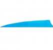 Gateway Shield Cut Feathers Tre White/Blue 4 in. RW 50 pk.  