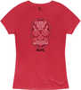 Magpul Sugar Skull Womens Red Heather Short Sleeve Xl