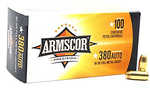 380 ACP 100 Rounds Ammunition Armscor Precision Inc 95 Grain Full Metal Jacket