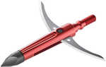 Bloodsport Night Fury Extreme Cross-Opening Mechanical Chisel Tip Stainless Steel Blades Red 100 Gr 3 Broadhead