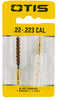 Otis Technology Brush and Mop Combo Pack For .22-.223 Caliber Includes 1