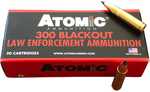 300 AAC Blackout 20 Rounds Ammunition Atomic 110 Grain Ballistic Tip