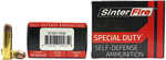 SinterFire Inc Sf38110Sd Special Duty (Sd) 38 110 Gr Lead Free Frangible Hollow Point 20 Bx/10 Cs