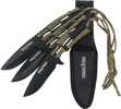 Cold Steel Throwing Knives 4.4" Blade 3-Pack W/Sheath