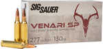 Sig Sauer Venari 277 Sig Fury 130 gr 2710 fps Soft Point (SP) Ammo 20 Round Box
