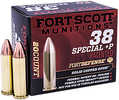 Fort Scott Munitions 38+P081SCV Tumble Upon Impact (TUI) 38 Special +P 81 Grain 20 Per Box
