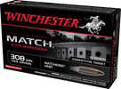 Winchester Match Elite 308 Win 169 Gr HPBT Ammo 20 Round Box