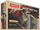 Norma Whitetail Ammunition 243 Winchester 100 Grain Jacketed Soft Point 20 Round Box