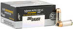 Sig Sauer E10MM20020 Elite Defense 10mm Auto 200 Grain V-Crown Jacketed Hollow Point 20 Per Box