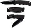 Cold Steel CSFLC3SP10A Verdict 3" Folding Spear Point Plain Black Matte AUS-10A SS Blade/Black G10 Handle Includes Belt 