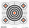 Caldwell Bullseye Target 16" Orange/black 10-pack 1175520
