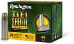 <span style="font-weight:bolder; ">Remington</span> Ammunition 27617 Golden Saber Defense Compact 38 Special +P 125 Gr 895 Fps Brass Jacket Hollow Point (BJHP) 20