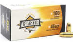 Armscor Ammo 45acp 230 Grain Fmj 100 Round