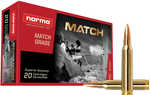 Norma Precision Golden Target Match 223 Rem 69 gr Hollow Point Boat Tail Ammo 20 Per Box
