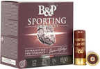 B&P Sporting Target 12 Gauge 2.75" 1 1/8 Oz 8 Shot 25 Per Box
