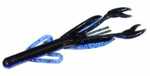 Zoom Lures Baby Brush Craw 4in 12pk Black Sapphire Model: 149-100