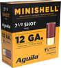 Aguila Minishell 12 Gauge 1.75" 5/8 Oz 7.5 Shot 25 Per Box