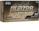 CCI 5241 Blazer Handgun 40S&W 180Gr Jacketed Hollow Point 50 Per Box/10 Case