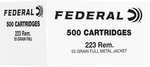 Link to Federal FC223F500 223Rem 55gr Full Metal Jacket 500 Per Box/2 Case