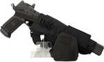 Cole-tac VWX101 Varmint Wrangler Xl Pistol Holder Chest Black Right Hand