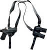 1791 Gunleather NSS2.1SBLHR Optic Ready Shoulder Horizontal Black Fits Glock 17 Right Hand