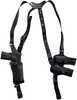 1791 Gunleather NSS2.4SBLVR Optic Ready Shoulder Vertical Black Fits Sig P320 Right Hand