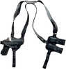 1791 Gunleather NSS2.4SBLHR Optic Ready Shoulder Horizontal Black Fits Sig P320 Right Hand