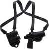 Galco MCII894Rb Miami Classic II Shoulder System Shoulder Fits Chest Up To 56"/Sig P365 X Macro Black Steerhide Right Ha