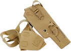 Cole-tac VW212 Varmint Wrangler Pistol Holder Coyote Brown Left Hand