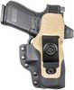 DeSantis Gunhide 230KJ9YZ0 Hyeye IWB Black Kydex Belt Mount Ambidextrous