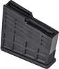 Barrett 18897 MRAD Replacement Magazine 5Rd 416 Barrett Black Polymer