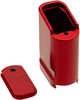 Shield Arms SAS15Me10Red Magazine Extension Extended 10Rd Compatible W/ Shield Arms S15 Magazine Red Anodized Aluminum