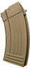 Global Ordnance Magazine 7.62X39 20 Rounds Fits AK-47 Flat Dark Earth 810091157435
