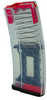 HEXMAG Magazine Hexview Series 2 223 Remington/5.56 NATO 10 Rounds Fits AR Rifles Translucent Clear HX1030-AR15S2-CLR