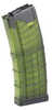 Lancer Systems L5AWM GEN 2 .223 Remington/5.56 NATO 30 Rounds Fits AR Rifles Steel/Polymer Hybrid Translucent Finish Gre