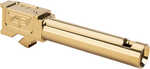 Zaffiri Precision ZP.19G5BCPG Fits Glock 19 Gen 5 3.89" Gold 416R Stainless Steel