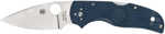 Spyderco C41PCBL5 Native 5 Lightweight 2.95" Folding Spear Point Plain CPM Spy27 SS Blade Cobalt Blue FRN Handle Include